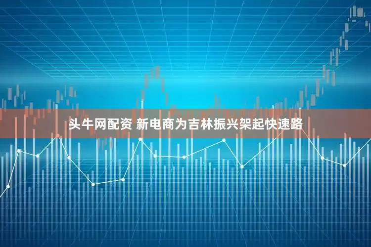 头牛网配资 新电商为吉林振兴架起快速路